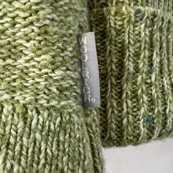 Women's Woolrich Aloe Heather Green Sweater, 1/4 Zip, Size Large, #9624, EUC! - Picture 7 of 15